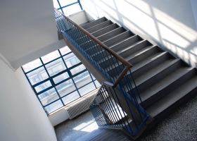 Gray stairs